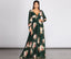 Irina Floral Chiffon A-Line Dress - Lady Occasions