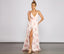 Anna Floral Chiffon A-Line Dress - Lady Occasions
