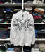 Dark Antique Large Design Hoodie White / M