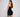 Velvet Mini Dress with Rhinestone Accents Secondary image