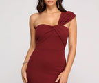 One-Shoulder Mermaid Asymmetric Dress
