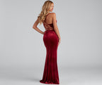 Velvet Mermaid Glitter Dress