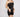 Square-Neck Satin Spaghetti-Strap Mini Dress Secondary image