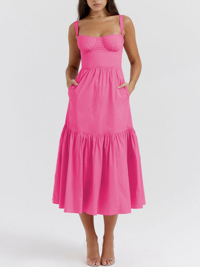 Strappy Midi Dress Main image