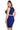 Colorblock Strappy Midi Dress with a Sweetheart Neck Secondary image