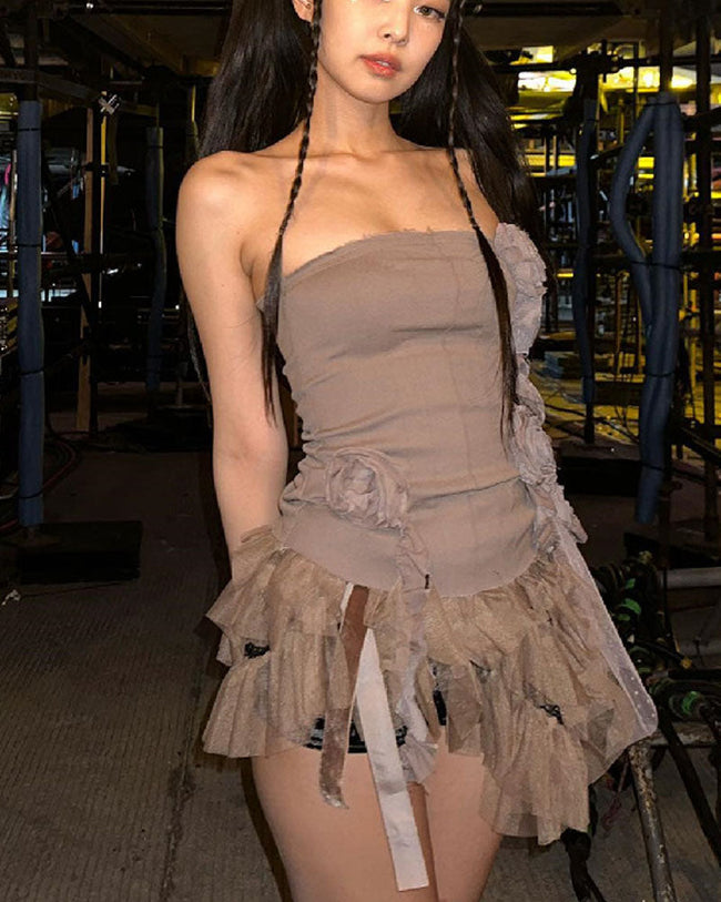 Sleeveless Strapless Top Main image