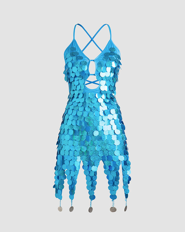Sleeveless Strappy Dress Main image