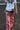 Pink Flared Graphic Jeans Secondary image