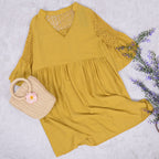 Dress with Lace Details