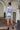 Cowl-Neck Long-Sleeve Dress with a Waist Tie Secondary image
