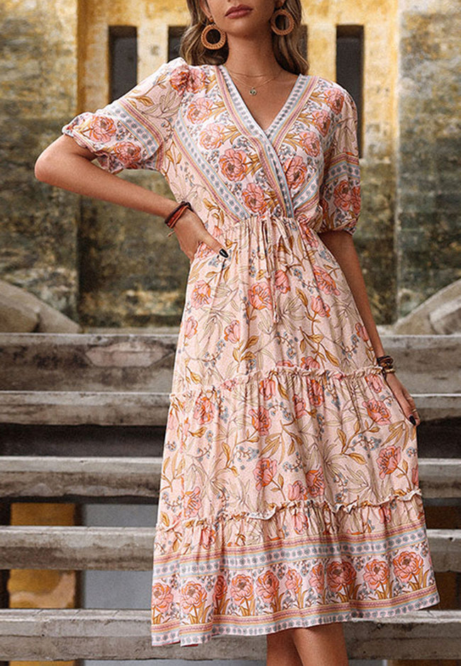 Floral Boho Dress Main image
