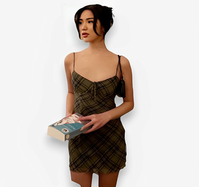 Strappy Printed Dress Main image