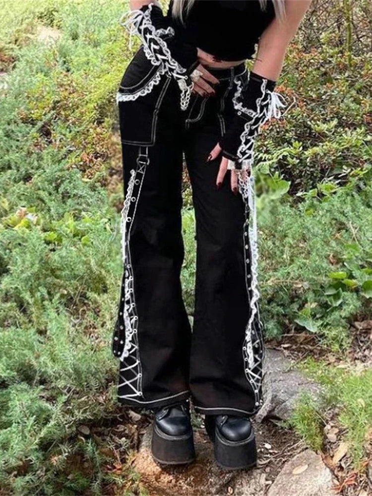 Dress Gothic Denim Rebel Pant