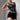 Crewneck Strappy Drawstring Two-Piece Set Secondary image