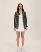 Checked Oversized Shirt