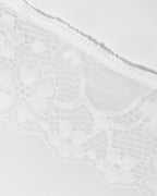 Sweetheart-Neck Short-Sleeve Mini Dress with Lace Details