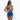 Spaghetti-Strap Open-Back Mini Dress with Cutout Details Secondary image