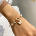Nina Simulated-Pearl Alloy Bracelets